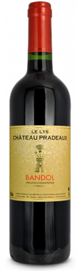 Château PRADEAUX, Bandol Rouge "LE LYS" 2020