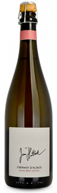 Maison JEAN HUTTARD, Crémant d'Alsace "BRUT NATURE" 2017