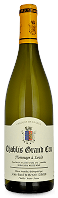 Domaine Jean-Paul & Benoît DROIN, Chablis grand cru "LES CLOS - HOMMAGE à LOUIS" 2022