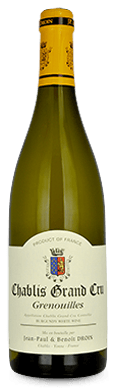 Jean-Paul & Benoît DROIN, Chablis grand cru "GRENOUILLES" 2023